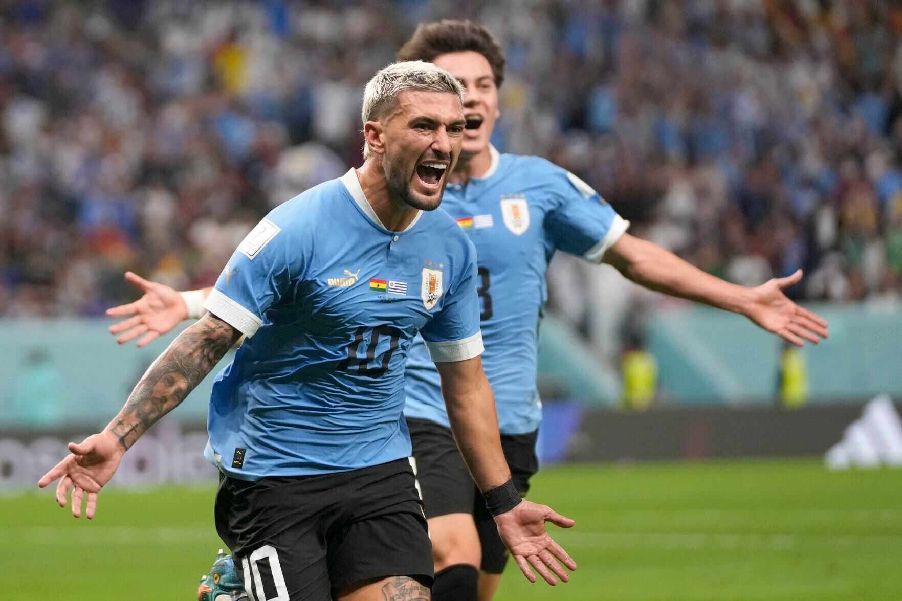 APTOPIX WCup Ghana Uruguay Soccer